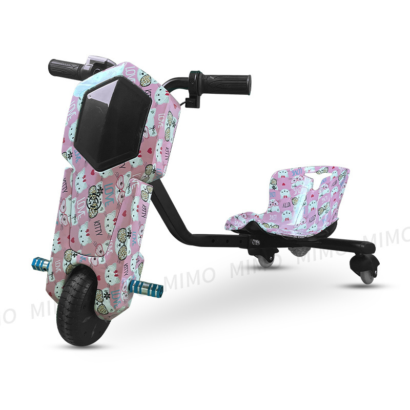 New Model Customized Electric Drift Trike For Kids Bluetooth Electric Drifting Scooter Drift Trike Scooter