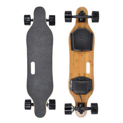 Longboard Skateboard 4 Wheel Electric Skateboard  Dual Motors Remote Controller Range Electric Skateboard Adult Kids