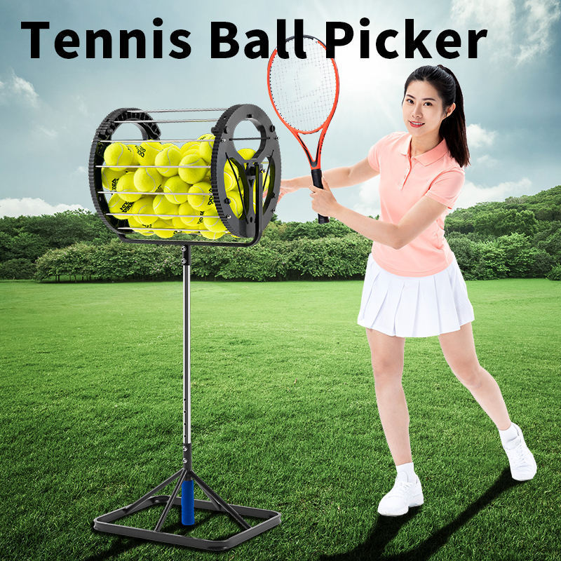 S709 SIBOASI Beautiful Appearance And Easy Operate Tennis Ball Picker Using For Tennis Court Portable And Easy Carrying