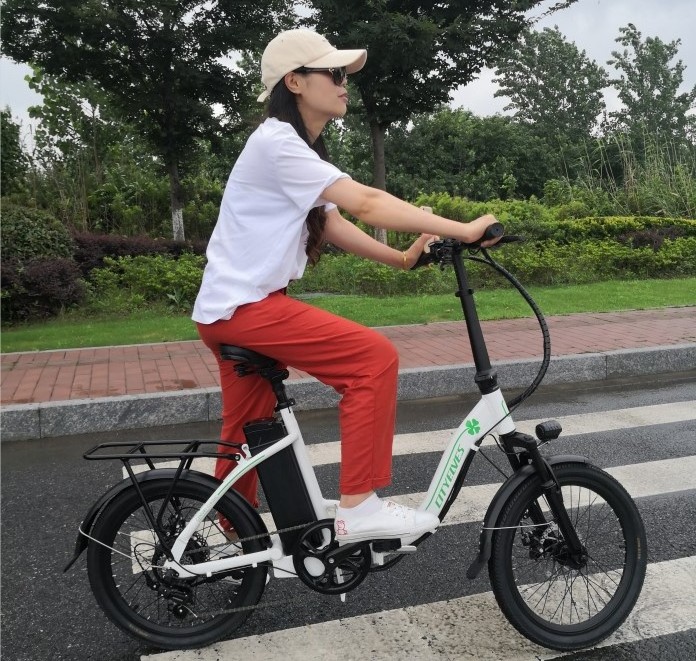 Hot sale adult two wheels compact curved beam electric bikes china 20 inch bike for adults