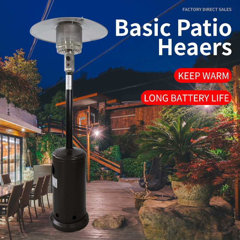 Outdoor Freestanding Umbrella Propane Natural Gas Heaters Portable Garden propane gas  Mushroom Patio Heater