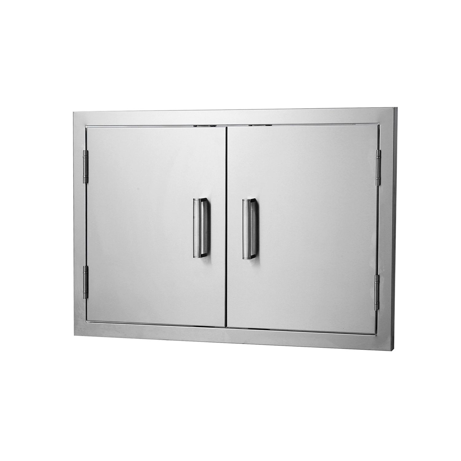 BBQ Island Cabinet Stainless Steel Durable Double Access Door