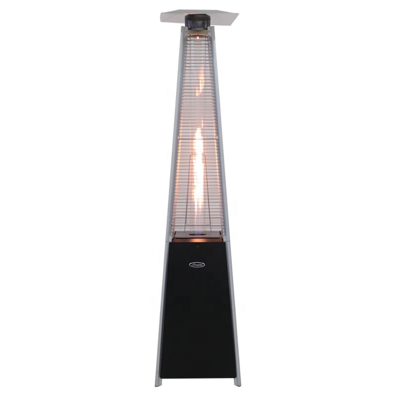 pyramid gas patio heater  tower model  flame outdoor heater    propane