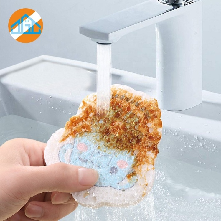 All purpose sponge biodegradable cellulose sponge white household and kitchen cleaning sponges