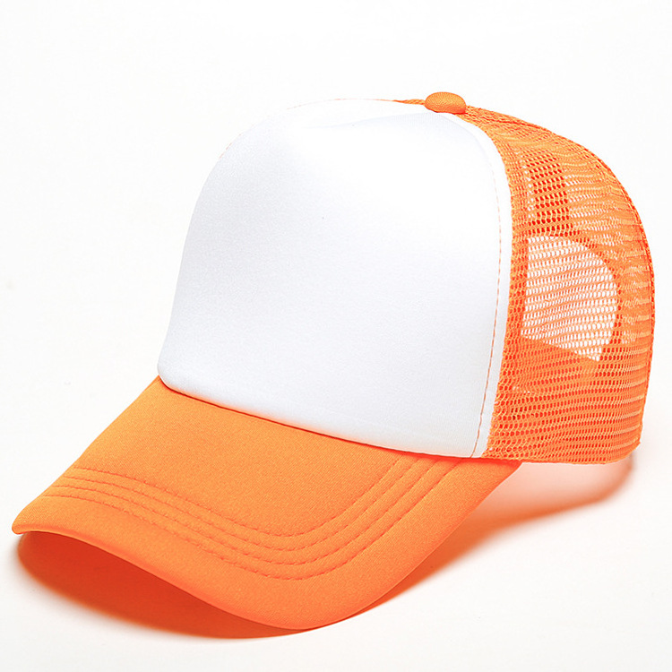 Wholesale Blank Fitted Custom Summer Logo Mesh Baseball Trucker Hats In Bulk