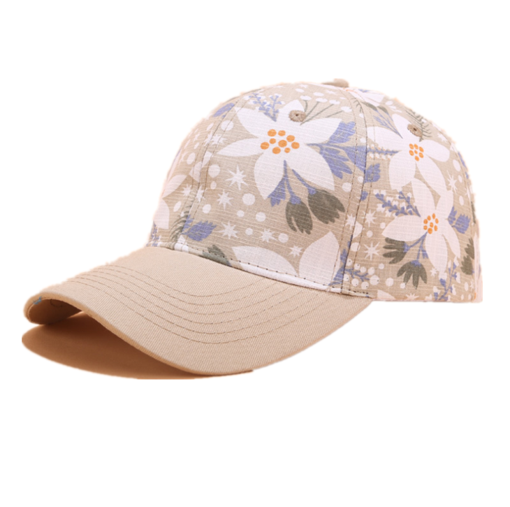 Sublimation Print Logo Polyester Baseball Cap