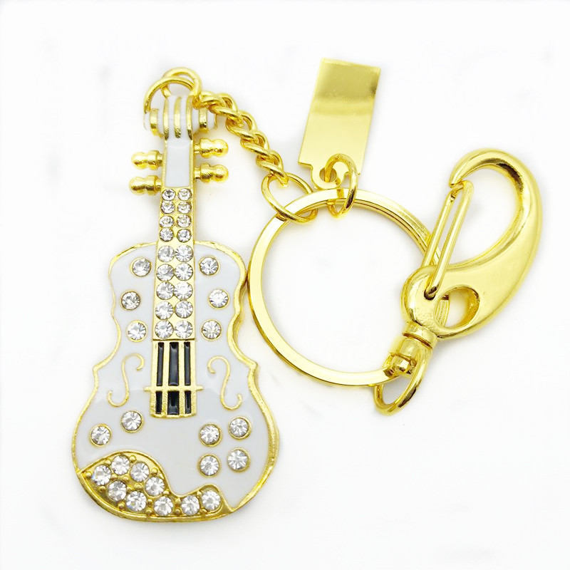 Top Best gifts Guitar shape USB Flash Drive 32gb cello shape Jewelry USB Flash Memory Stick