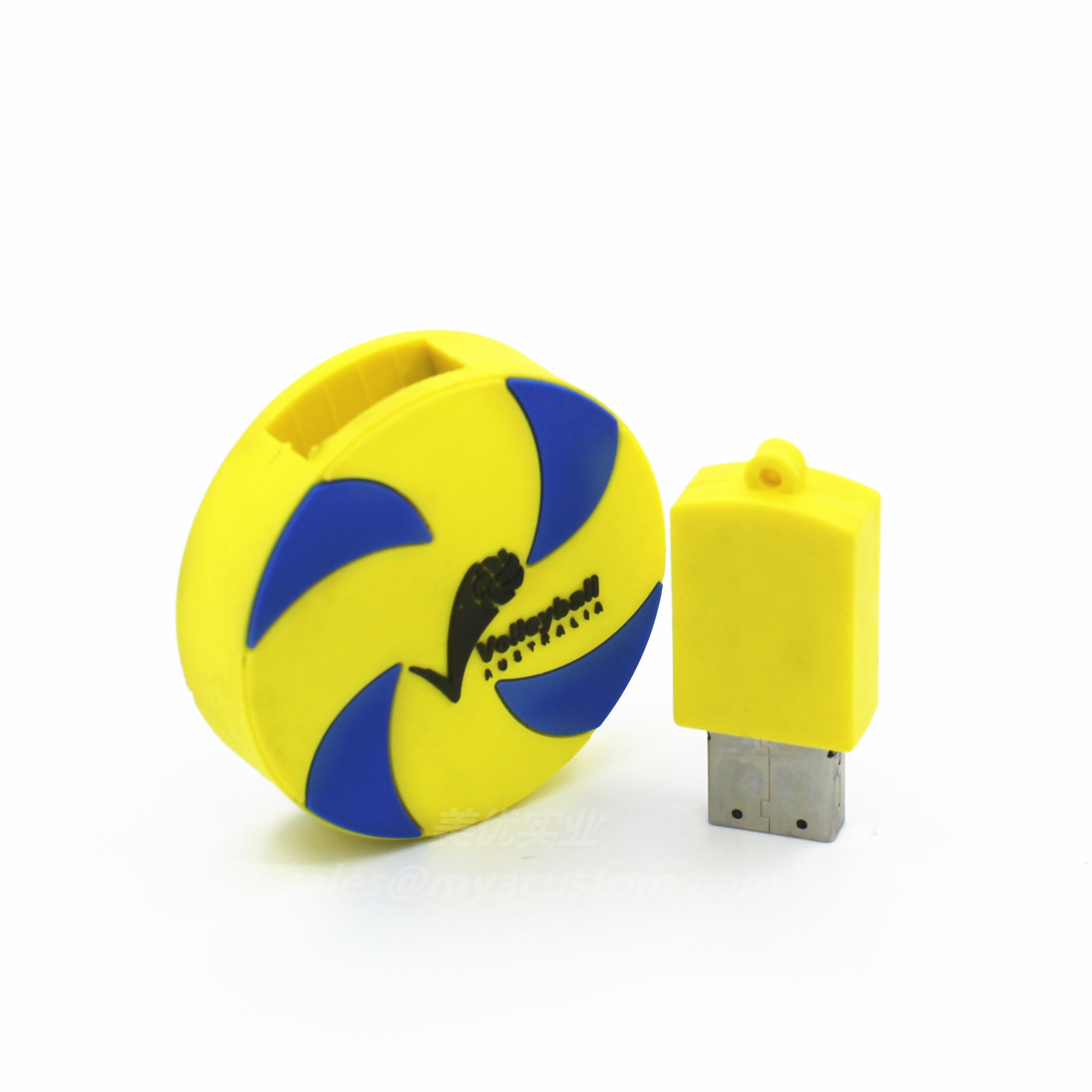 Custom Soft PVC USB Flash Drive fast speed Silicone Rubber Basketball shape USB Flash Disk 16GB/32GB