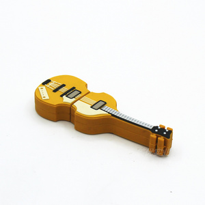 Cool Guitar shaped 32gb 2.0 USB flash drive Luxury Gift musical instrument shape usb storage