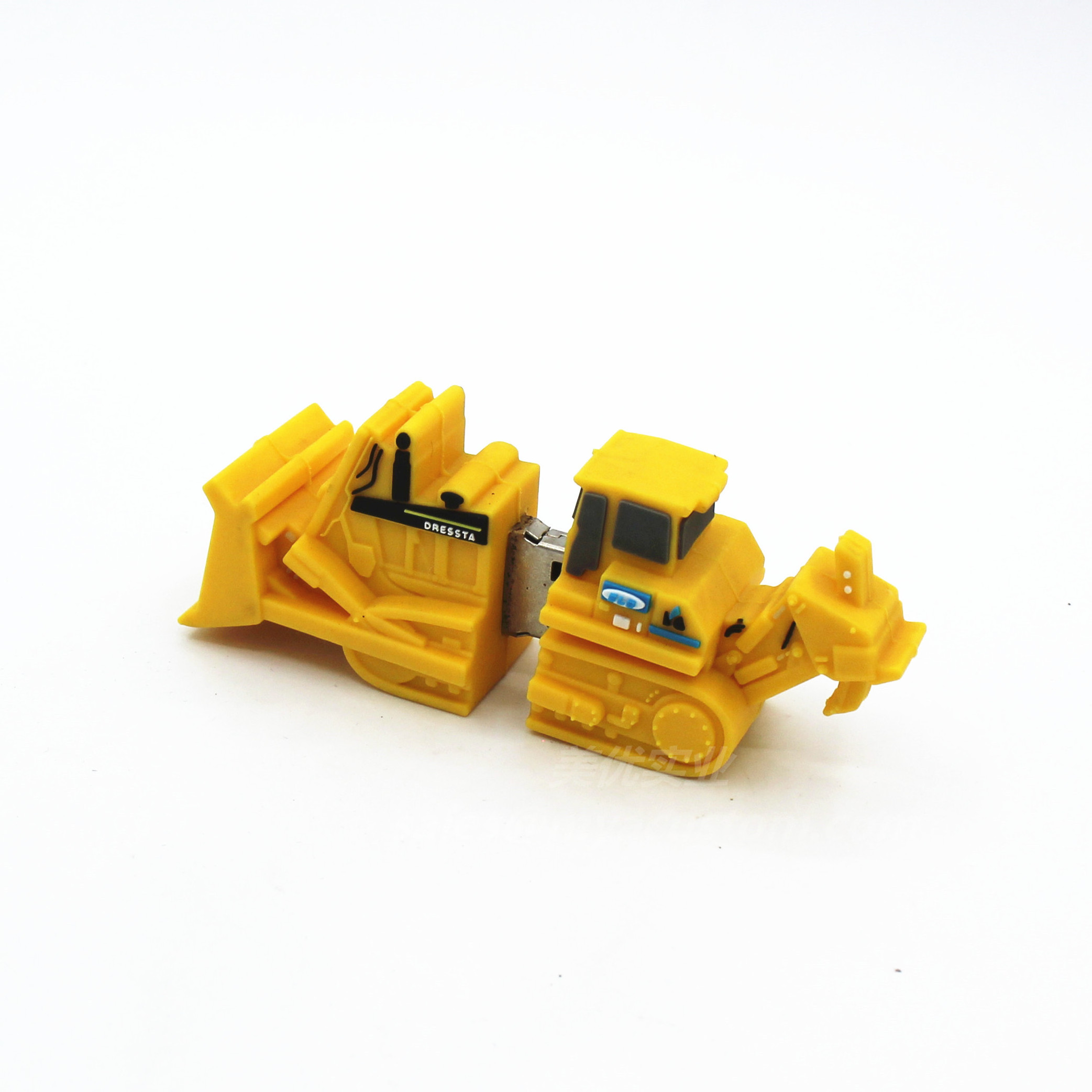 Factory Direct High quality Bulk promo gift Bulldozer shaped usb sticks cool usb pendrives Dozer shape usb storage