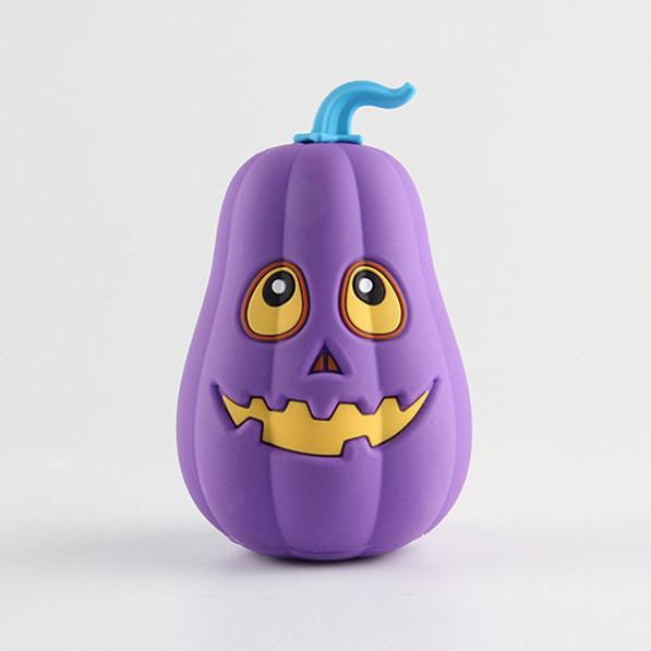 Cute Baby pumpkin lantern shape rubber speaker Best Selling Portable Music Player Mini Wireless Speakers