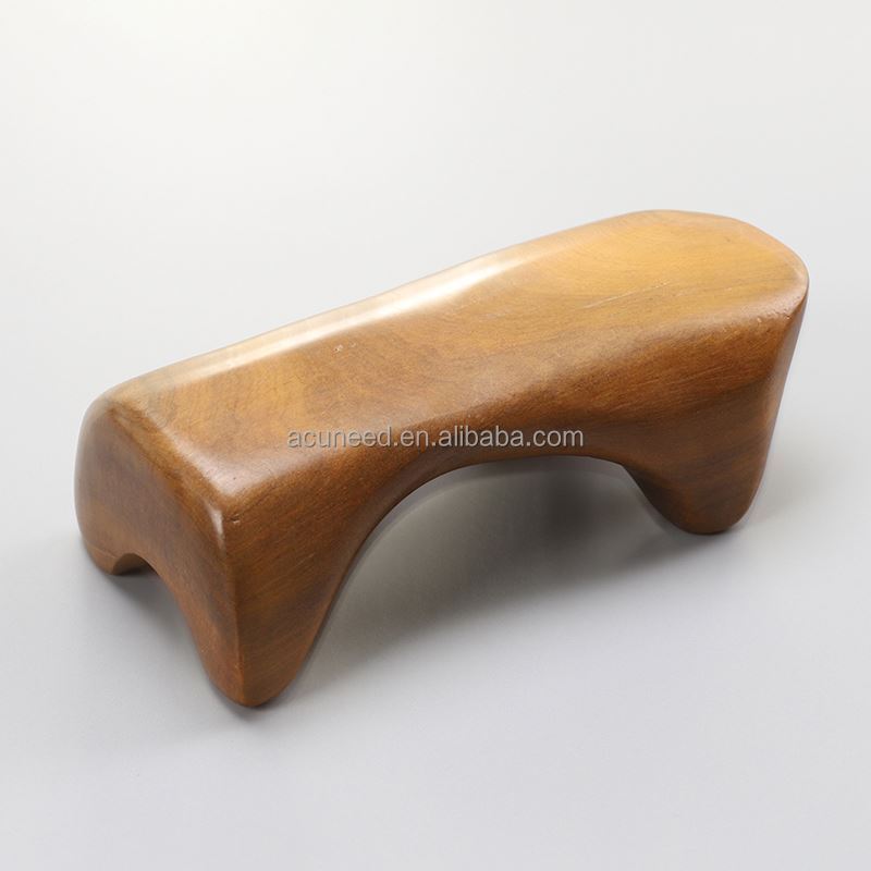 Camphor Wood Acupuncture Gua sha Cervical Back Acupuncture Massager Roller Therapy Meridians Scrap Health Care Massage