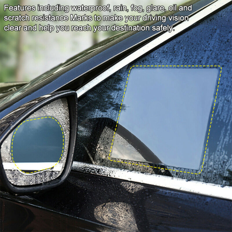 Car Anti Fog Film Rearview Mirror Anti Fog Film for Car Windows