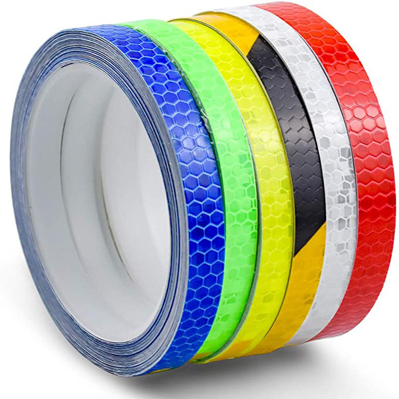 Motorcycle Rim Tape Car Warning Reflective Stickers For MTB Car Motorbike Styling Reflective Stripe Warning Lighting Tape