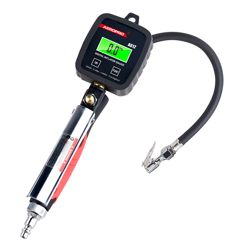 AEROPRO A612 High-grade Auto Tire Inflators OEM Service Digital Car Tyre Inflator Gun