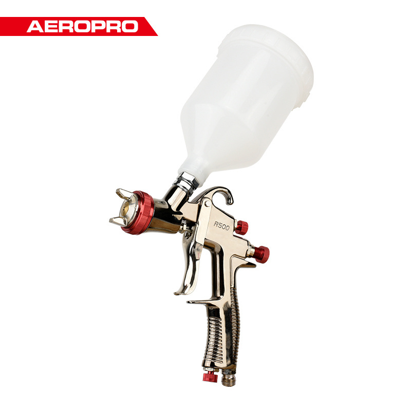 AEROPRO R500 Superior Power Extra 600CC Cheap Paint Spray Gun Automotive Spray Gun Car Paint Gun Supplier