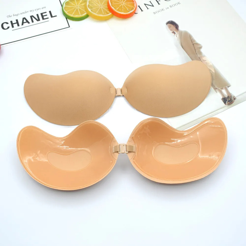 Womens Silicone Pasties Breast Bra Reusable 1 Pair Invisible Lift Up Ultra Thin Nipple Cover For Dress Intimate Accessories