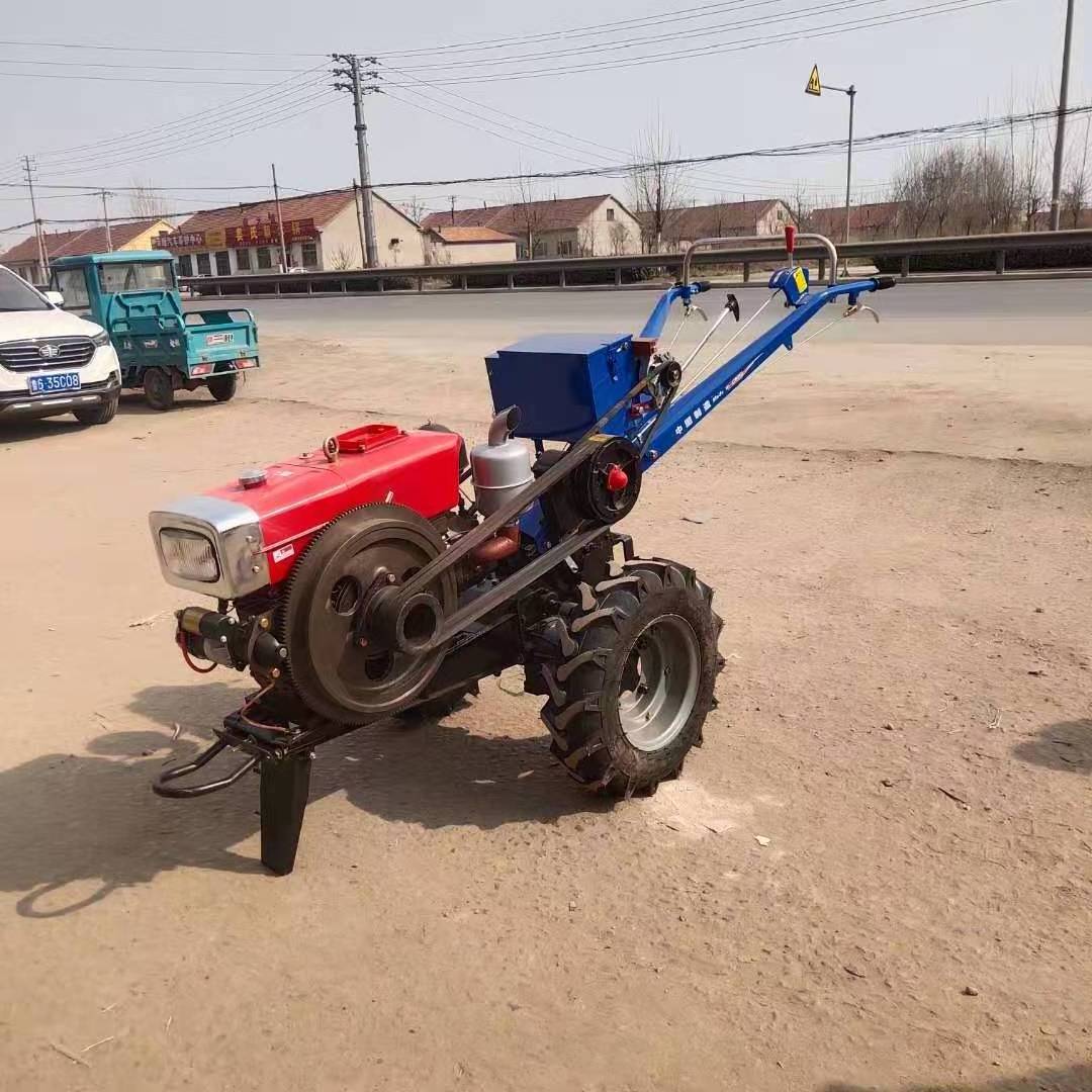 Factory price mini farm hand tractor price 15HP 18HP 20HP two wheel walk-behind tractor for farm