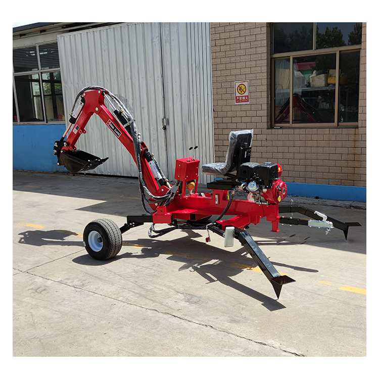 Farm tractor backhoe / tractor mounted 3 point hitch backhoe