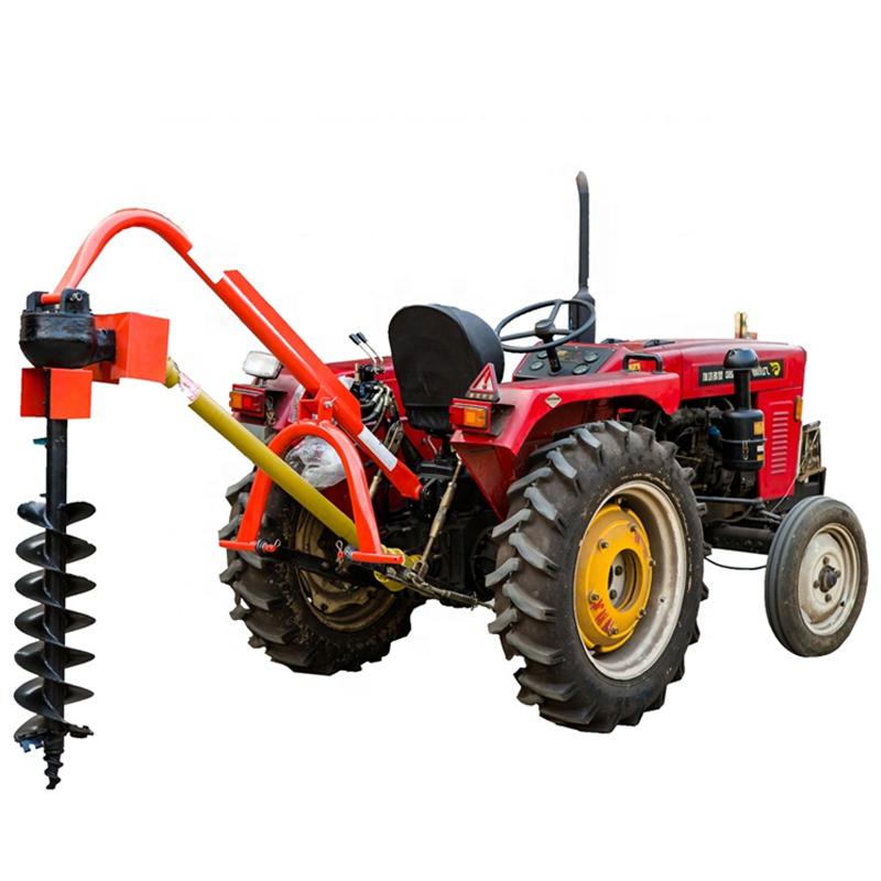 High efficiency 25hp 50hp tractor use 3 point soil Post hole digger