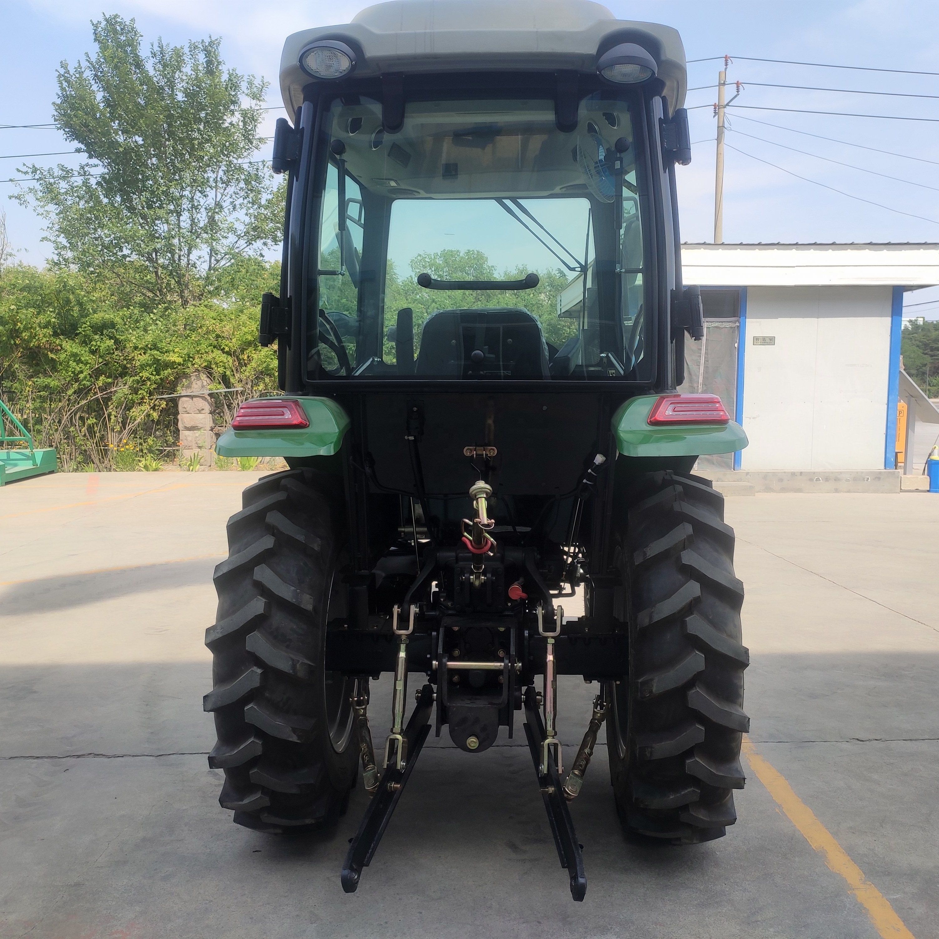 55 hp Small 4-wheel tractor rotary tiller