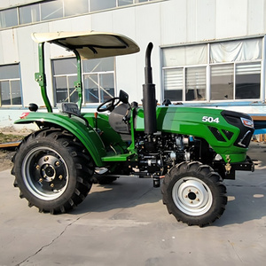 agriculture mini compact 4wd diesel tractor de granja 4x4 50hp 8+8 gears hydraulic output stage 5 farm 50hp tractor