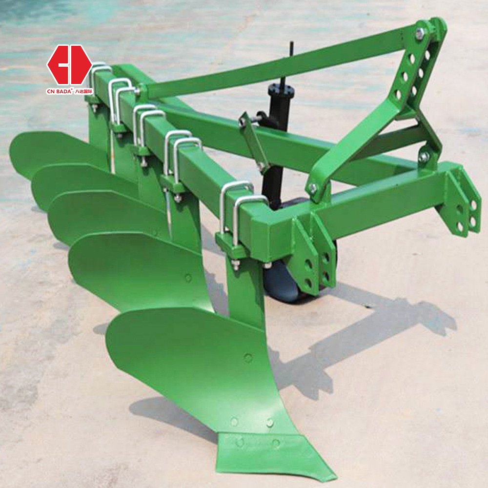 Agricultural Implement tractor mounted small disc plow Hydraulic 5 blades furrow plough for sale