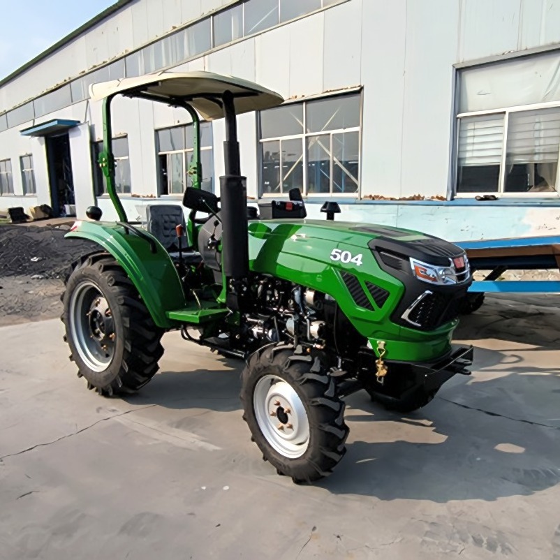 agriculture mini compact 4wd diesel tractor de granja 4x4 50hp 8+8 gears hydraulic output stage 5 farm 50hp tractor