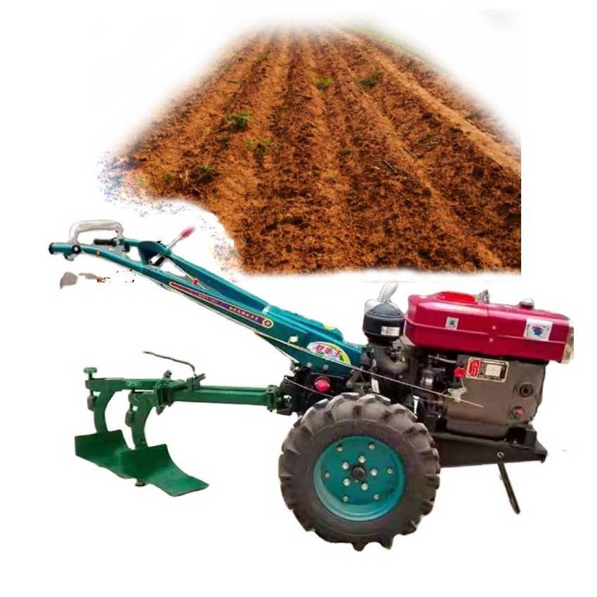 Factory price mini farm hand tractor price 15HP 18HP 20HP two wheel walk-behind tractor for farm