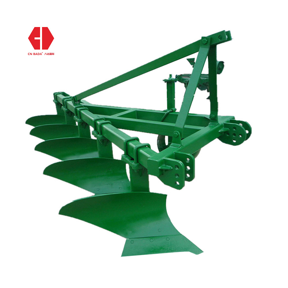 Agricultural Implement tractor mounted small disc plow Hydraulic 5 blades furrow plough for sale