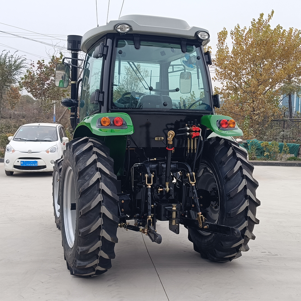 Chinese brand agriculture equipments machinery 90hp tracteur agricole 4x4 farm multifunctional 4wd 90 hp tractor