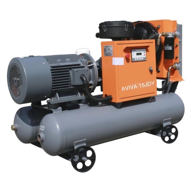 Industry Used Screw Air Compressor Electric Portable Screw Air Compressor With Air Tank