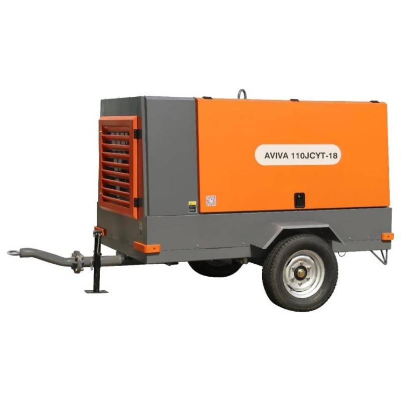 hot Screw Diesel Air Compressor Air Compressor Diesel Portable Mining Air Compressor Diesel