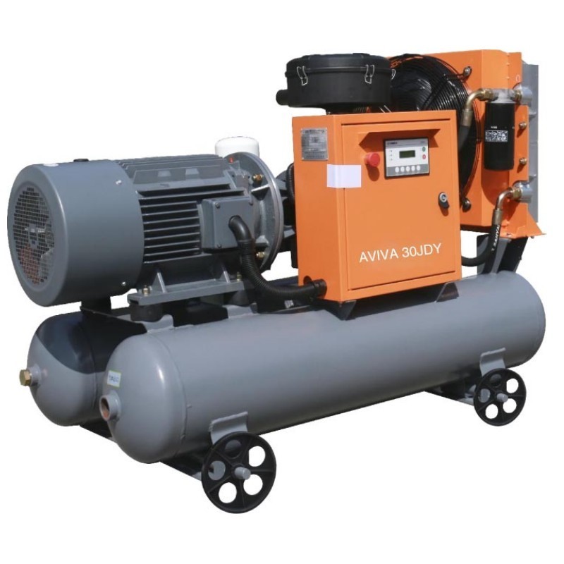 Industry Used Screw Air Compressor Electric Portable Screw Air Compressor With Air Tank