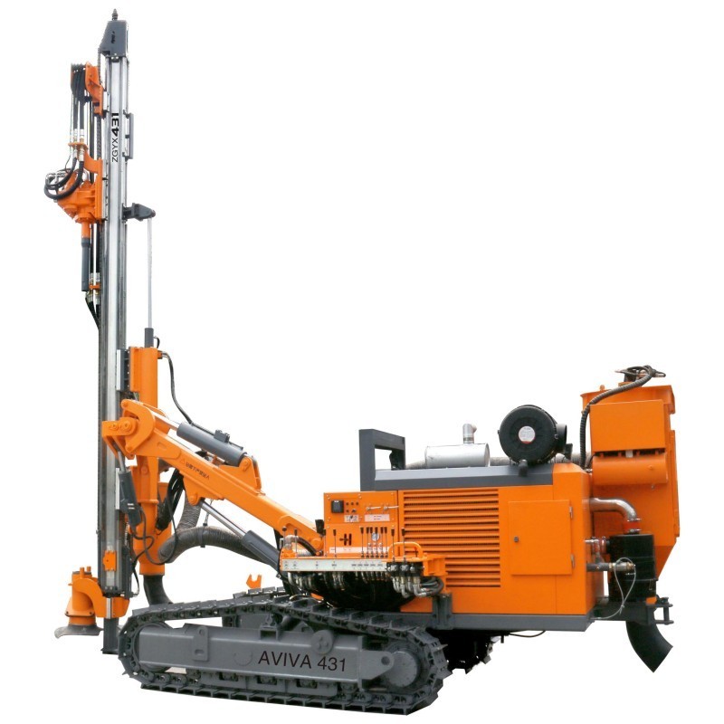 top quality crawler top hammer separated rock blasting DTH surface mine drilling rig machines