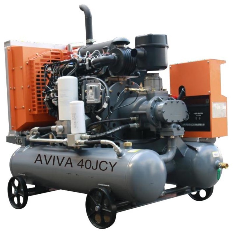 Industry Used Screw Air Compressor Electric Portable Screw Air Compressor With Air Tank