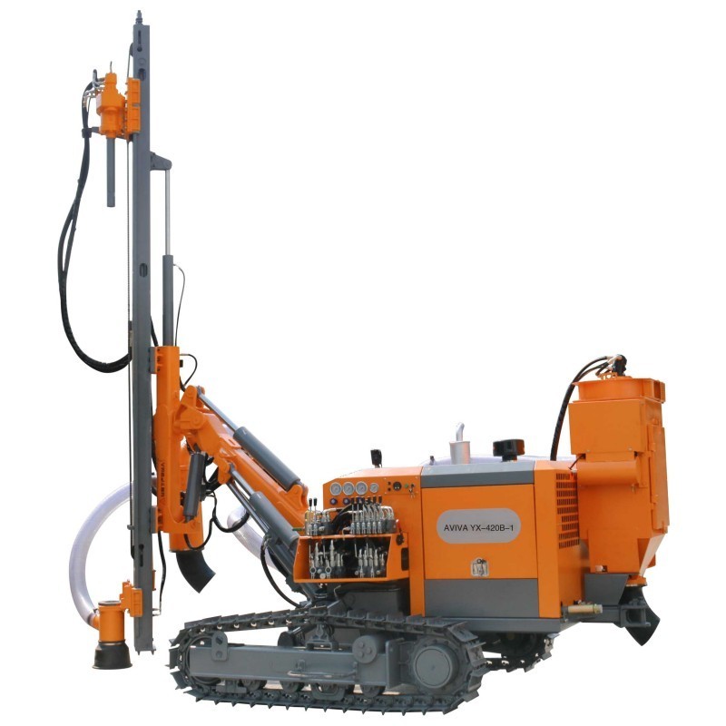 top quality crawler top hammer separated rock blasting DTH surface mine drilling rig machines