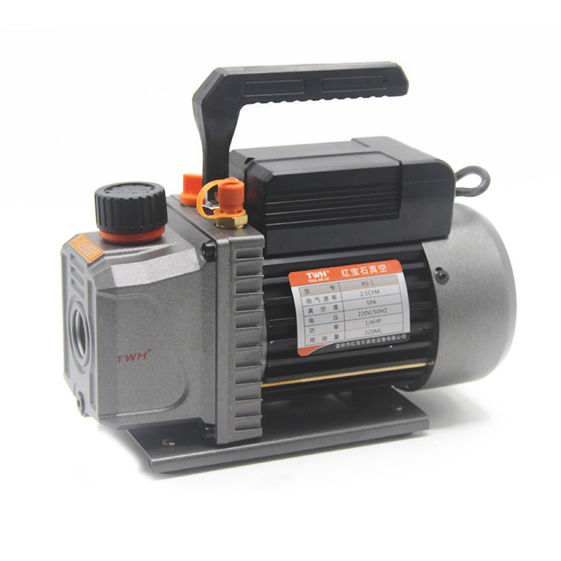 Electrical and mechanical equipment RS-1 small refrigeration and air conditioning pump 3CFM/110V rotary vane vacuum pump