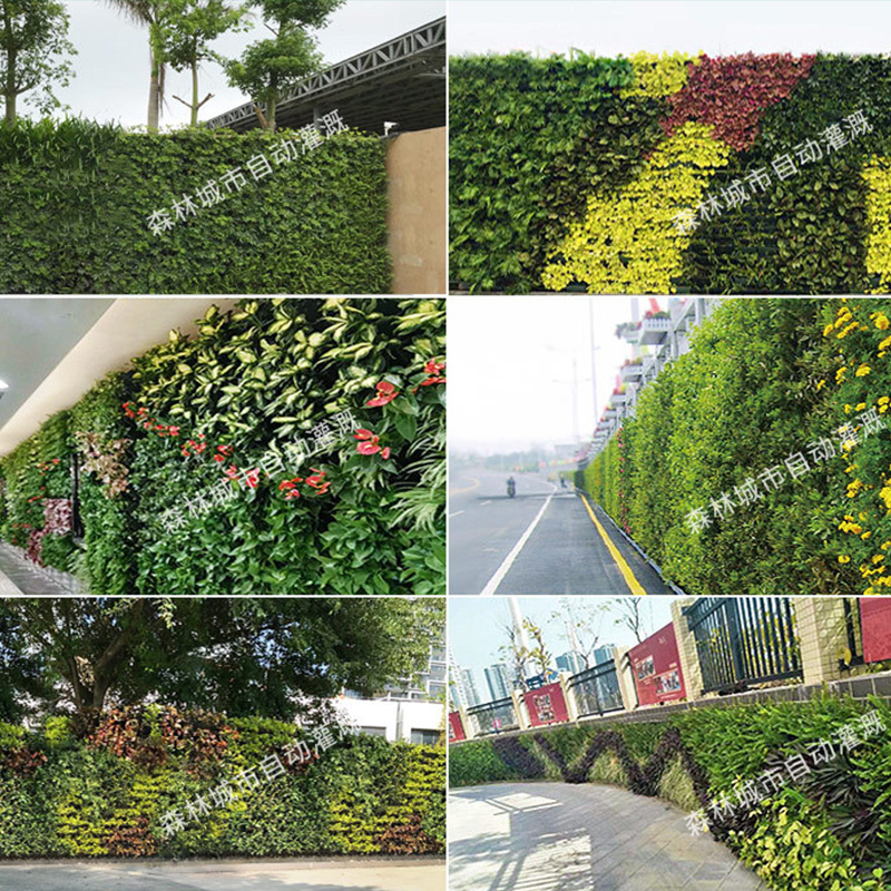 round wall planters outdoor multifunctional  Vertical garden plant modula Plastic Hanging plants box