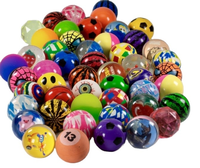 Rubber Kid toys bouncy balls for vending machines 45mm