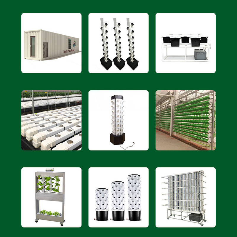 PVC planting tank hidroponica independent soilless cultivation hydrophonic system equipment vertical zip hydroponic system