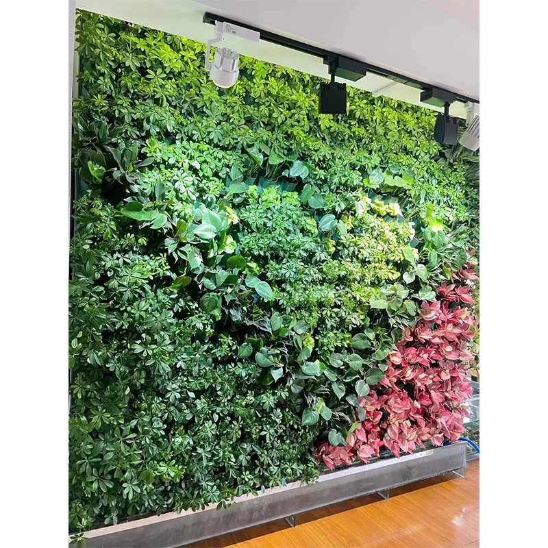 plant box hanging wall pocket 3 Holes Green Large Vertical Greening Plastic Flowerpot Durable Wall Garden Planter for Home Hotel