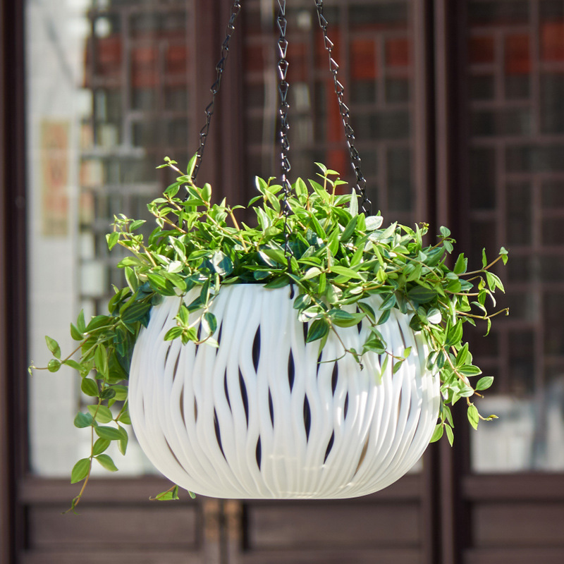 Hanging plant bracket for plant hangers outdoor New High Quality Wholesale Planters Garden Plant Hanging Plastic Flower Pots