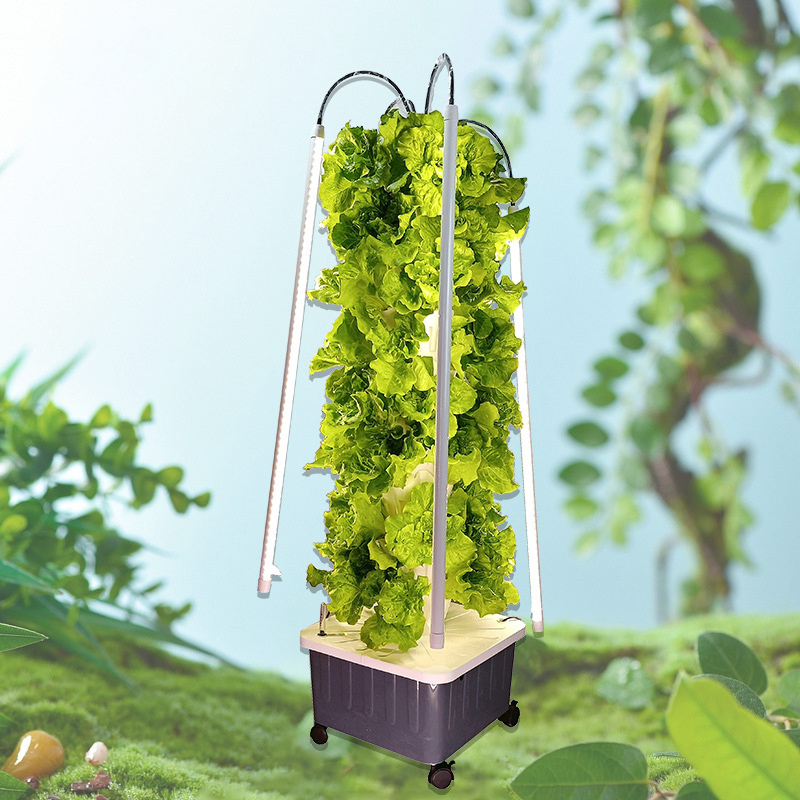 Aeroponic tower hydroponique hydroponics system with lights hydroponic system for home indoor hydroponic system for veget