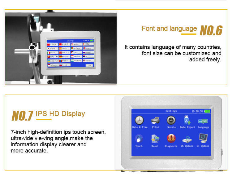 Newest Cheap Online Expiry Date Bottle Wall Inkjet Printer/Automatic Batch Code Printing Machine for bottle