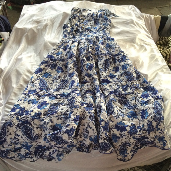 Lady dress used clothing bales 100kg