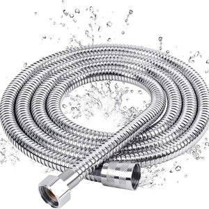 Shower Hose Flexible Stainless Steel Handheld Shower Hose for Shower Bidet Sprayer Bathing Toilet Cleaning