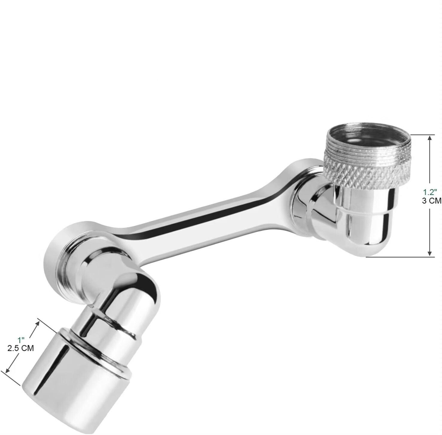 Universal 1080 Rotation Extender Faucet Bathroom Basin Swivel Spray Kitchen Water Saving Aerator