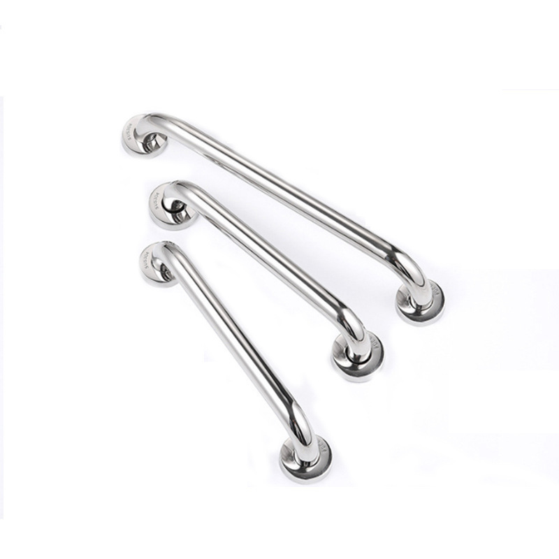 Custom Stainless Steel Grab Bars Support Up Bathroom Shower Hand Grip Handle Assist Grab Rails