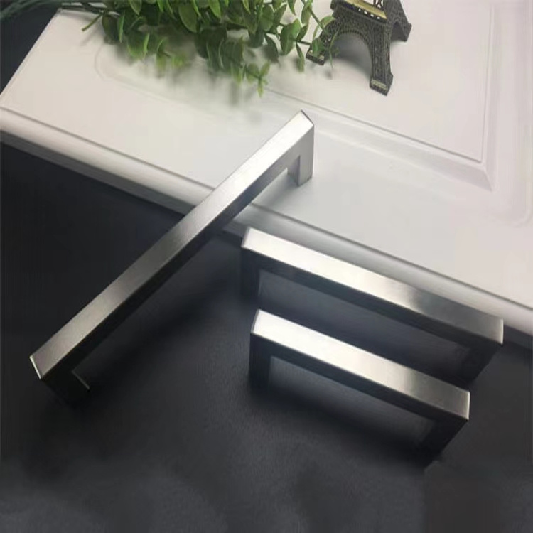 Customized Stainless Steel Furniture Kitchen Cabinet Pull Handle Modern Cabinet Door T Bar Pull Handles For Drawer